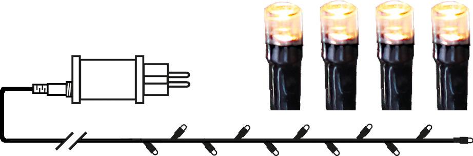 Star Trading Schwarz Led-Lichterkette 'Serie Micro-Led', 180 Ww Led,18M