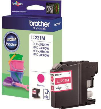 Brother Original Druckerpatrone Magenta 260 Seiten Lc221m - Bild 12