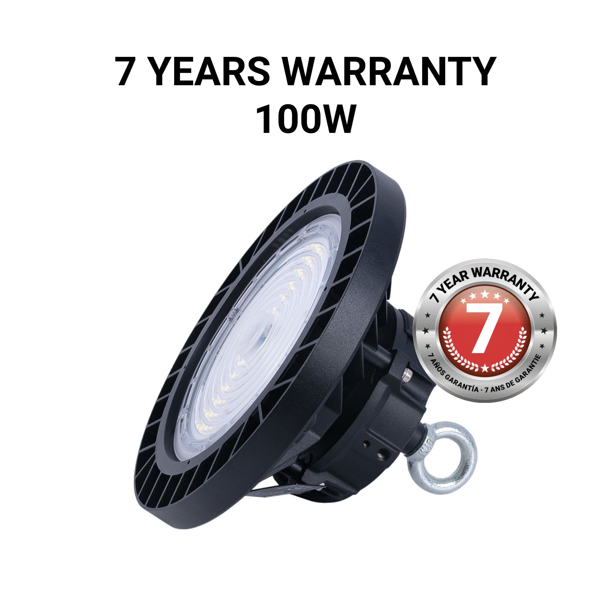 Barcelona Led - Suspension Industrielle Led - 100w - Philips Lumileds - Driver - Blanc Froid