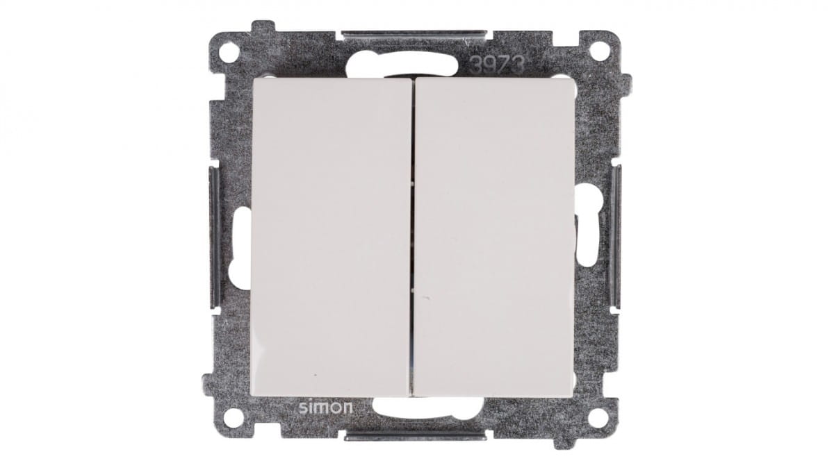 Kontakt DW5A.01/11, Schalter + Taster, Weiss - Bild 7
