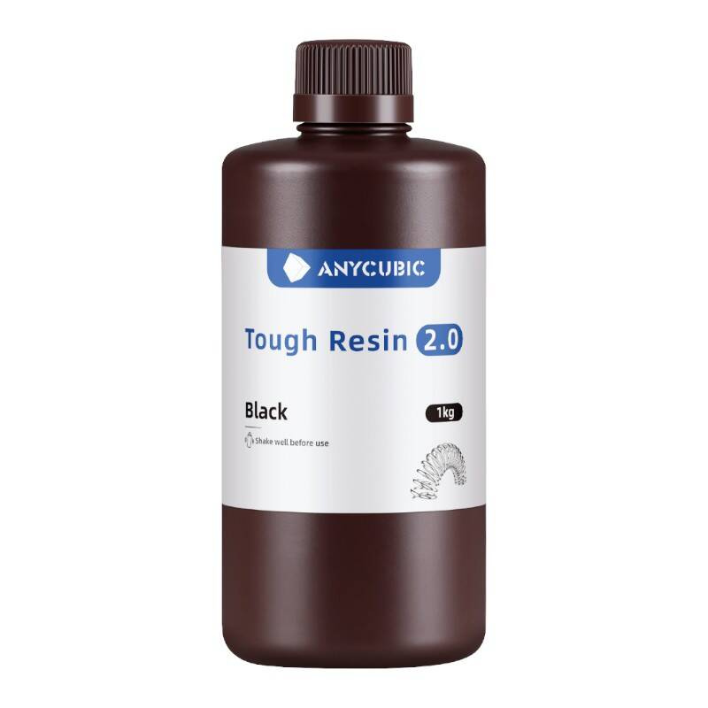 Anycubic 3D-Druckerharz Tough Resin 2.0 Black Hohe Flexibilität Präzision - Bild 4