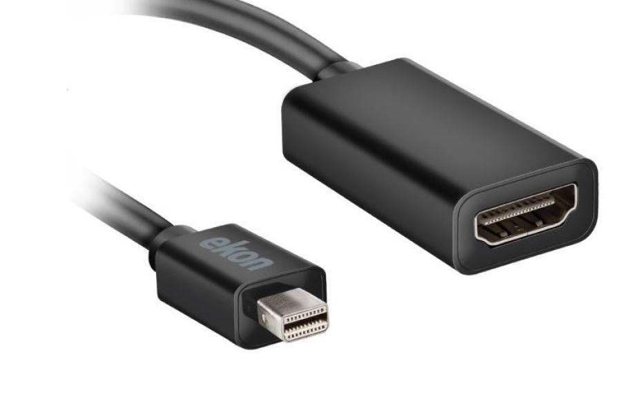 Ekon Mini DisplayPort — HDMI (Typ A), Video Adapter, Schwarz - Bild 3