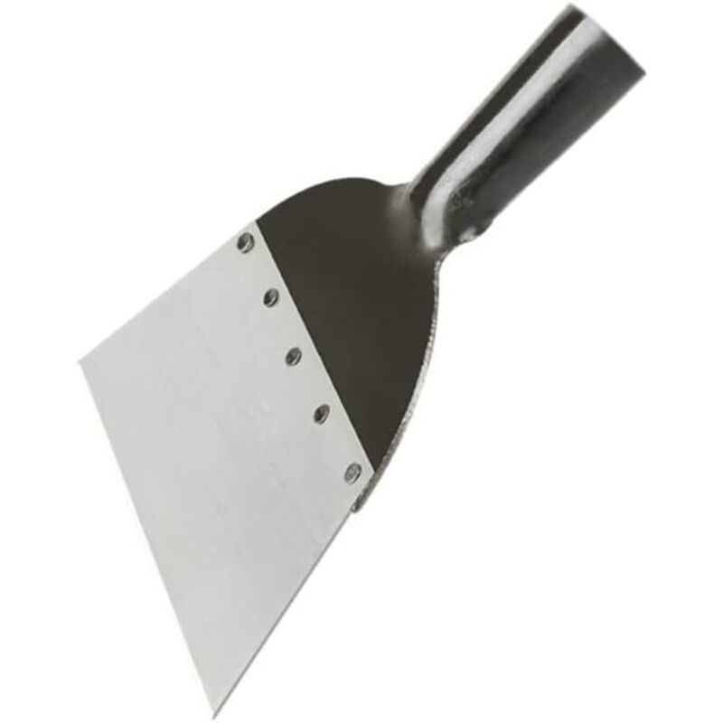 Pala Piatta Multifunzione In Acciaio Inossidabile Per Giardinaggio, Diserbo, Piantumazione, Rimozione Della Neve E Manutenzione Esterna (21 X 25,5 X 3,4 Cm) ENOWELIR