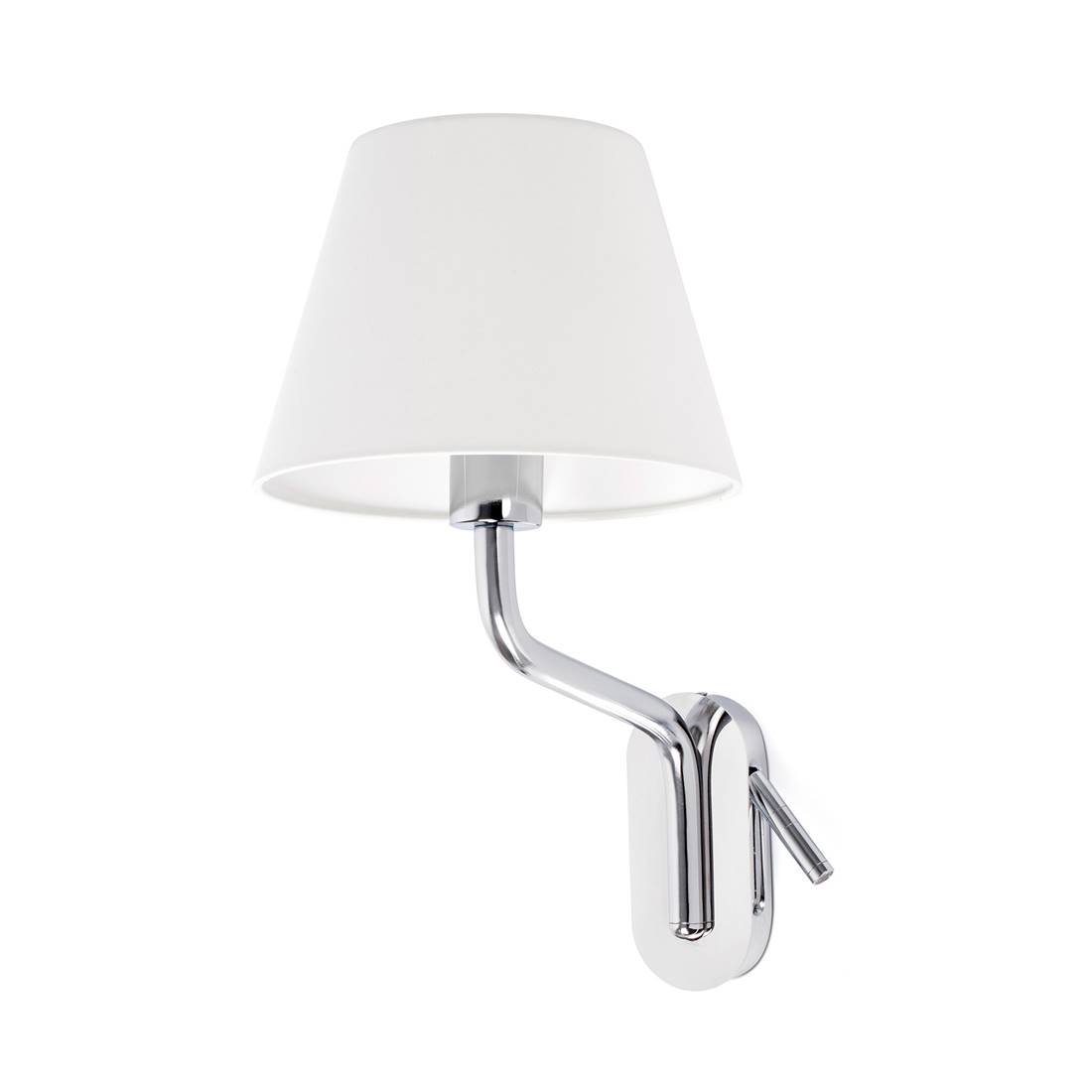 Faro Barcelona Weiß Eterna Sx, Applique Mit Led Reader