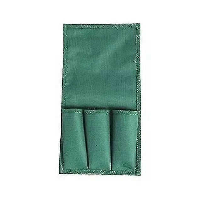 Sacoche à outils de jardin en tissu Oxford, 3 compartiments, pliable, vert