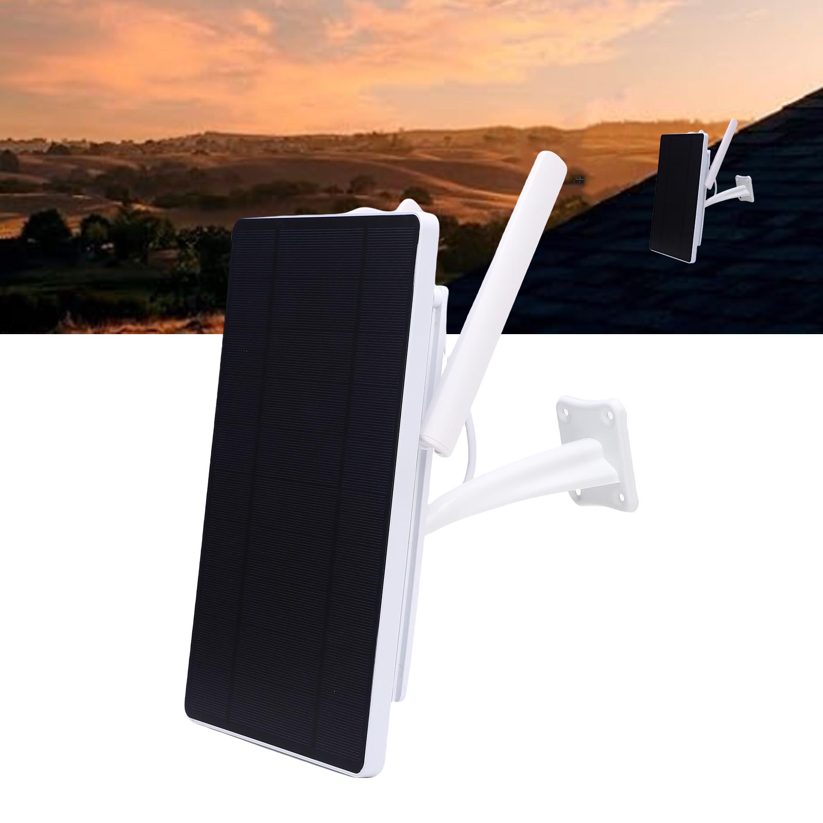 Modem Router 4g Lte Ad Energia Solare, 10w, Ip66, Resistente Alle Intemperie, Antenna Wifi Per Esterni, Campeggio, Camper, Telecamera, Versione Ue