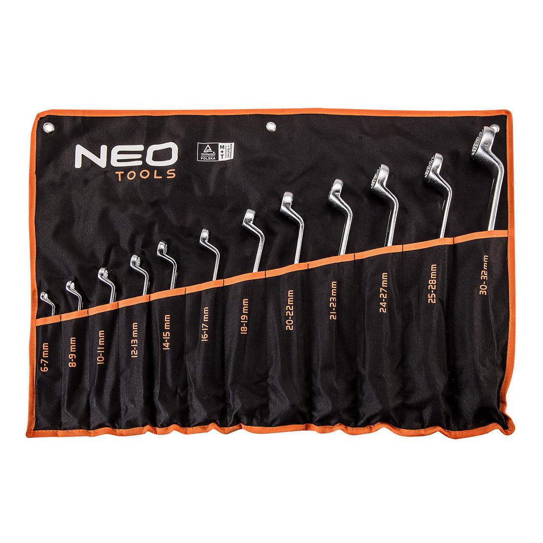 Neo 12 Tlg. Ringschlüsselsatz 6 - 32 Mm 25 Jahre Garantie
