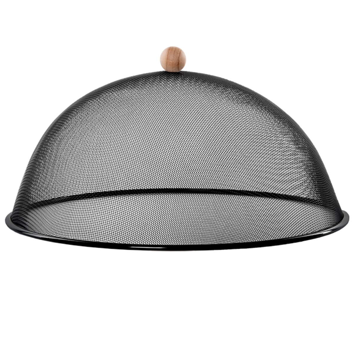 Esschert Design Schwarz - Fliegenschutzhaube Ø 43 Cm - Metall