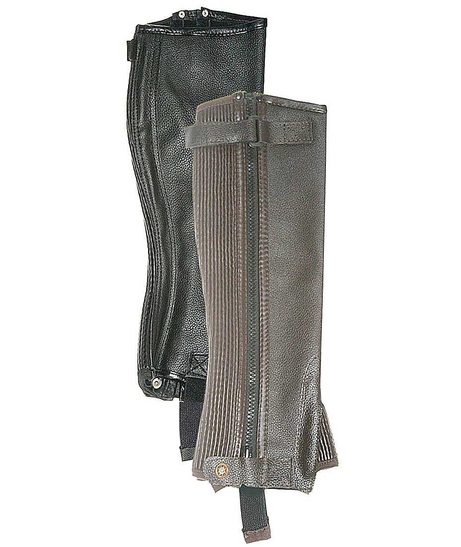 Daslö Schwarz Mini-Chaps Aus Leder - Bild 2