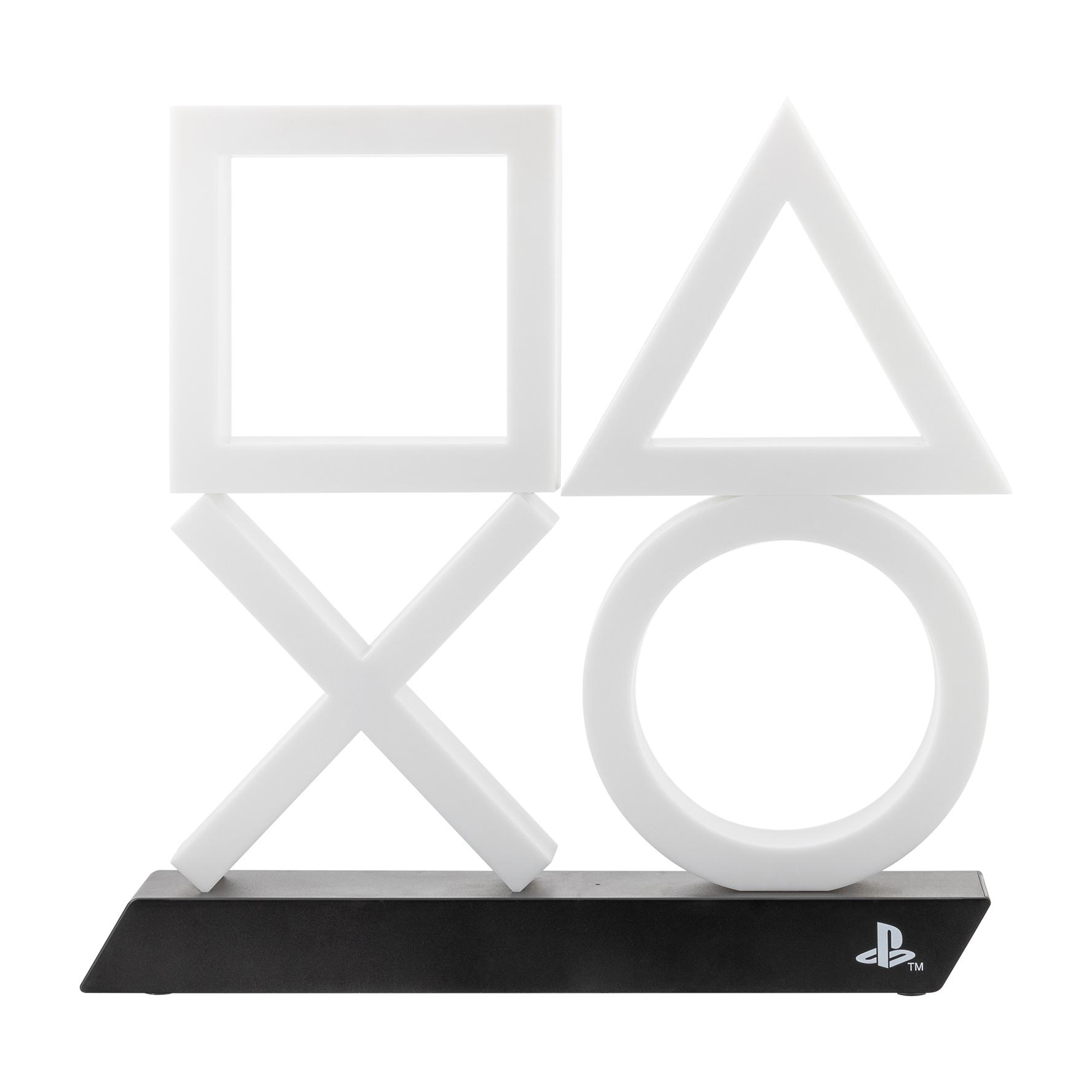 Paladone Products PlayStation Icons XL Lampe (Blau) (PS5), Weiteres Gaming Zubehör, Schwarz, Weiss - Image 2