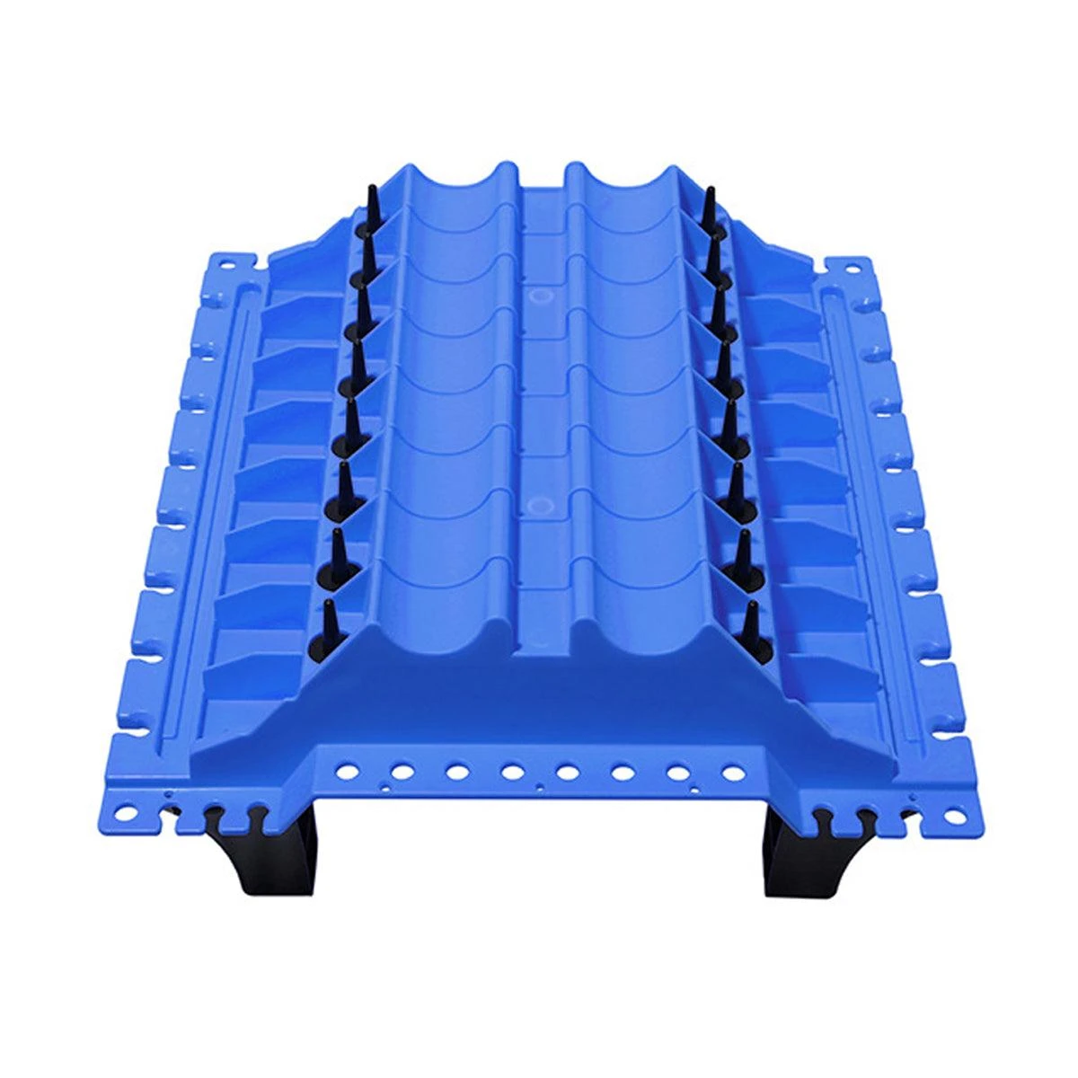 Organisateur de pièces automobiles et outils, plastique haute qualité, bleu, empilable