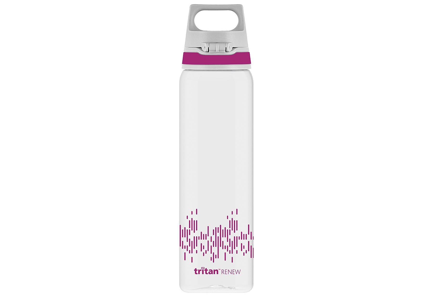 SIGG - Tritan Trinkflasche - Total Color Clear ONE Berry 0.75 L | Auslaufsichere Wasserflasche, Kohlensäuregeeignet, Spülmaschinenfest, Kratzfest, BPA-frei, Sport & Fitness, Pink - Bild 7