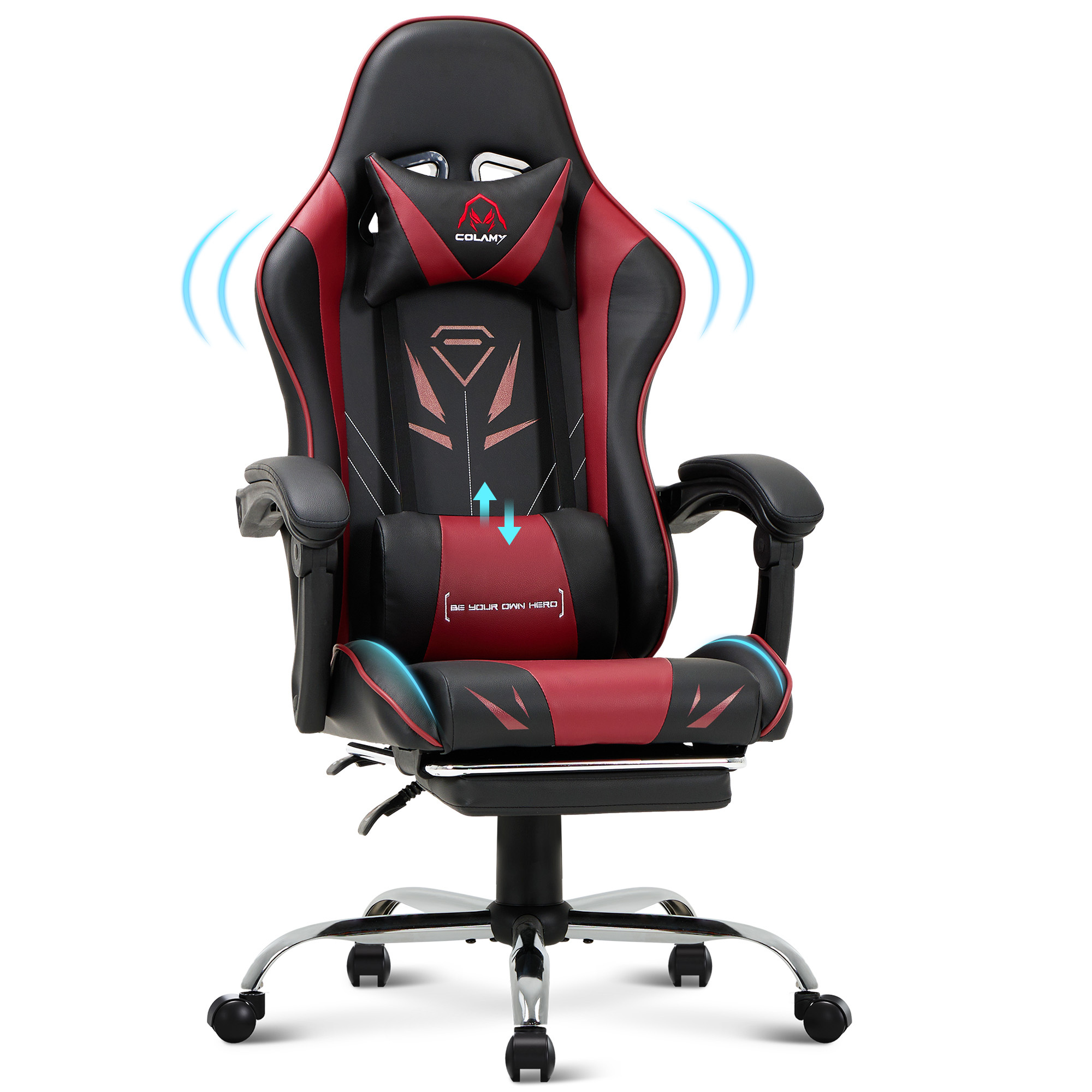Colamy - Chaises De Bureau - Chaise Gaming Ergonomique