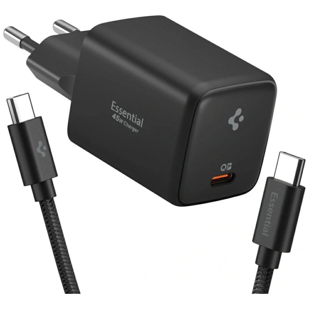 Spigen Essential 45W Wall Charger EE451EU - black - Bild 3