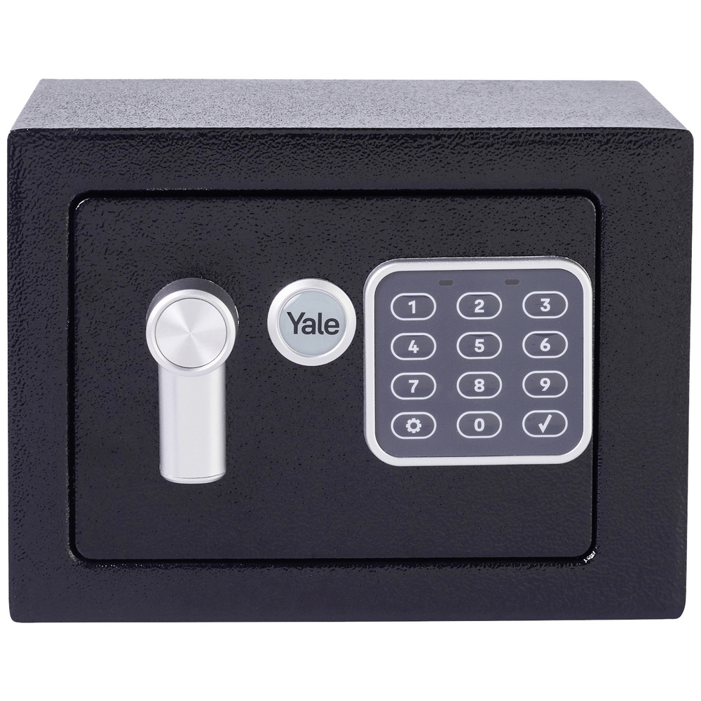 Yale Schwarz Tresor Ysv/170/Db2 Mini 3,8L Elektronisches Zahlenschloss Stahl - Bild 6