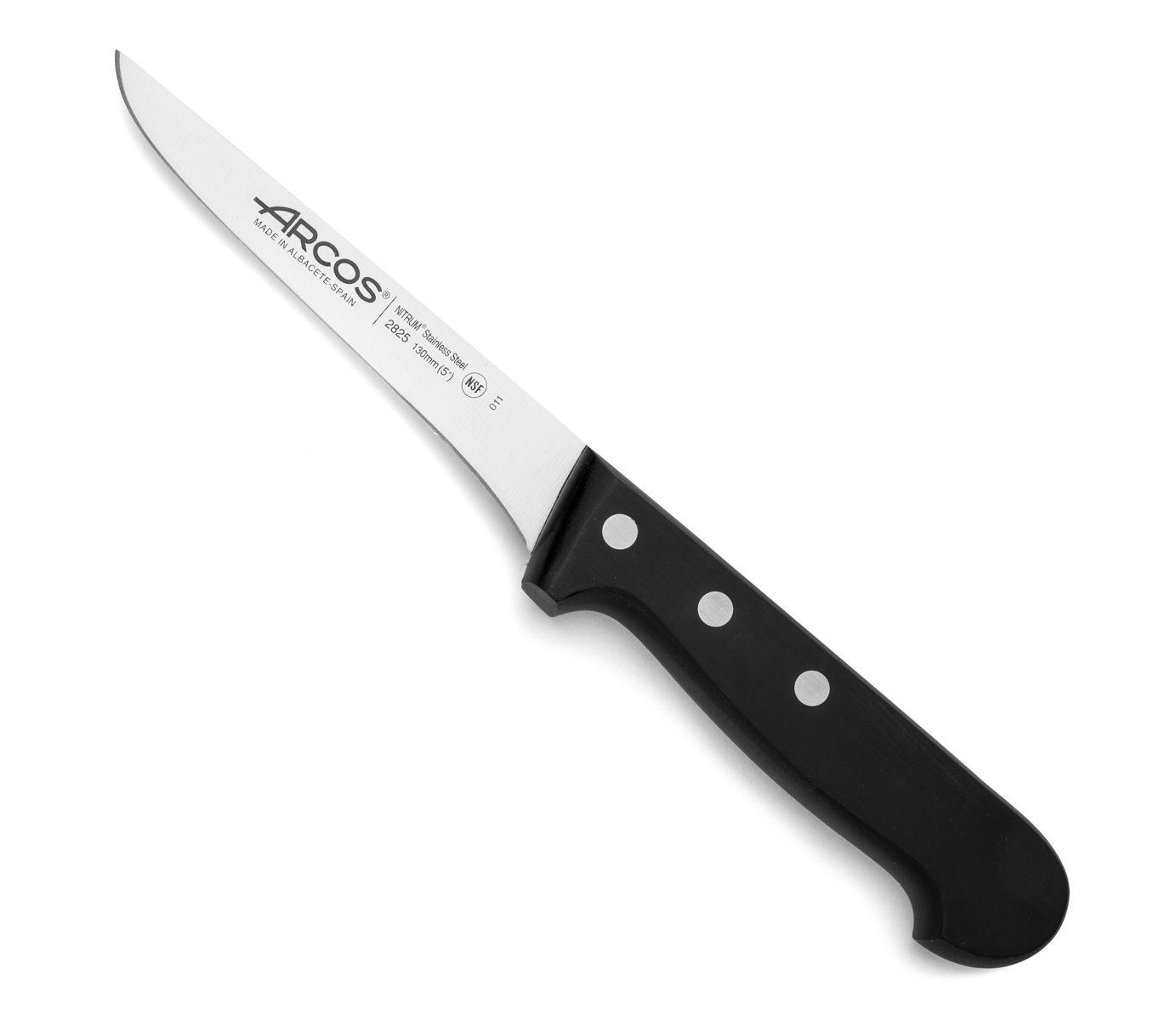 Arcos Mehrfarbig Ausbeinmesser Universal 282504 Aus Nitrumstahl, Mit Mango Aus Polyoxymethylen Und 13 Cm Klinge Im Etui