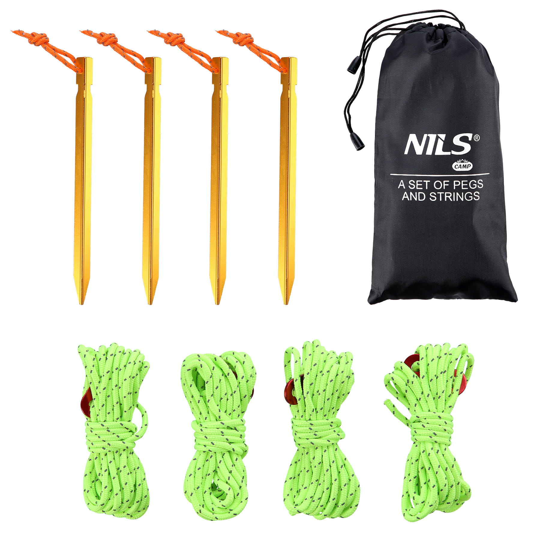 Oem Nc1726 Satz Heringe Und Spanner Zur Verankerung Des Nils Camp
