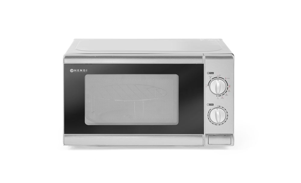 HENDI Mikrowelle mit Grillfunktion, 20L, 230V/1050W, 440x330x(H)259mm - Image 4