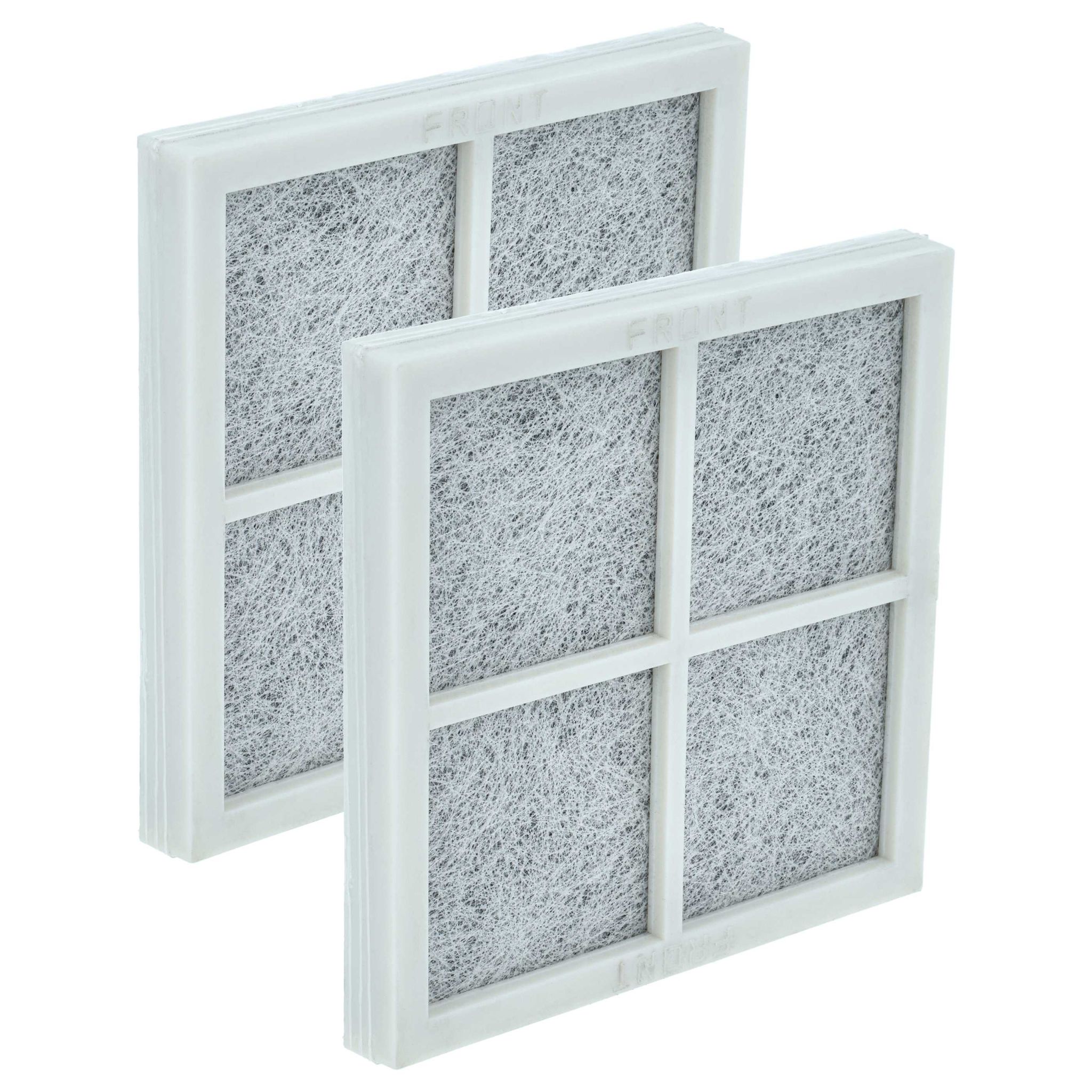 Deux filtres à charbon pour réfrigérateur LG · 8,2 × 8,2 cm — photo de l’offre ManoMano