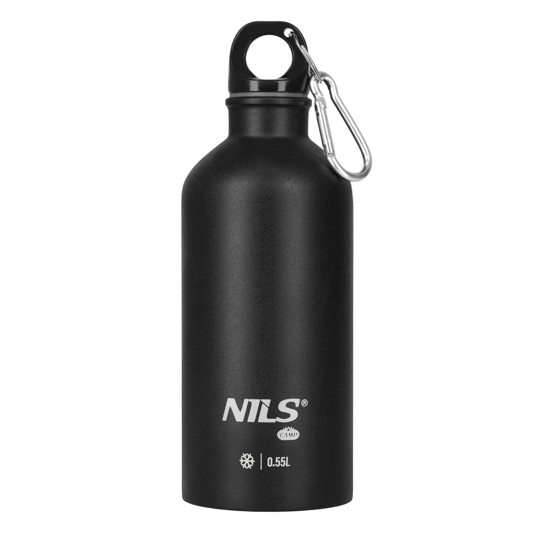 Nils Schwarz Nc3801 Butelka Turystyczna 550Ml Czarna Camp, Reisezubehör, - Bild 3