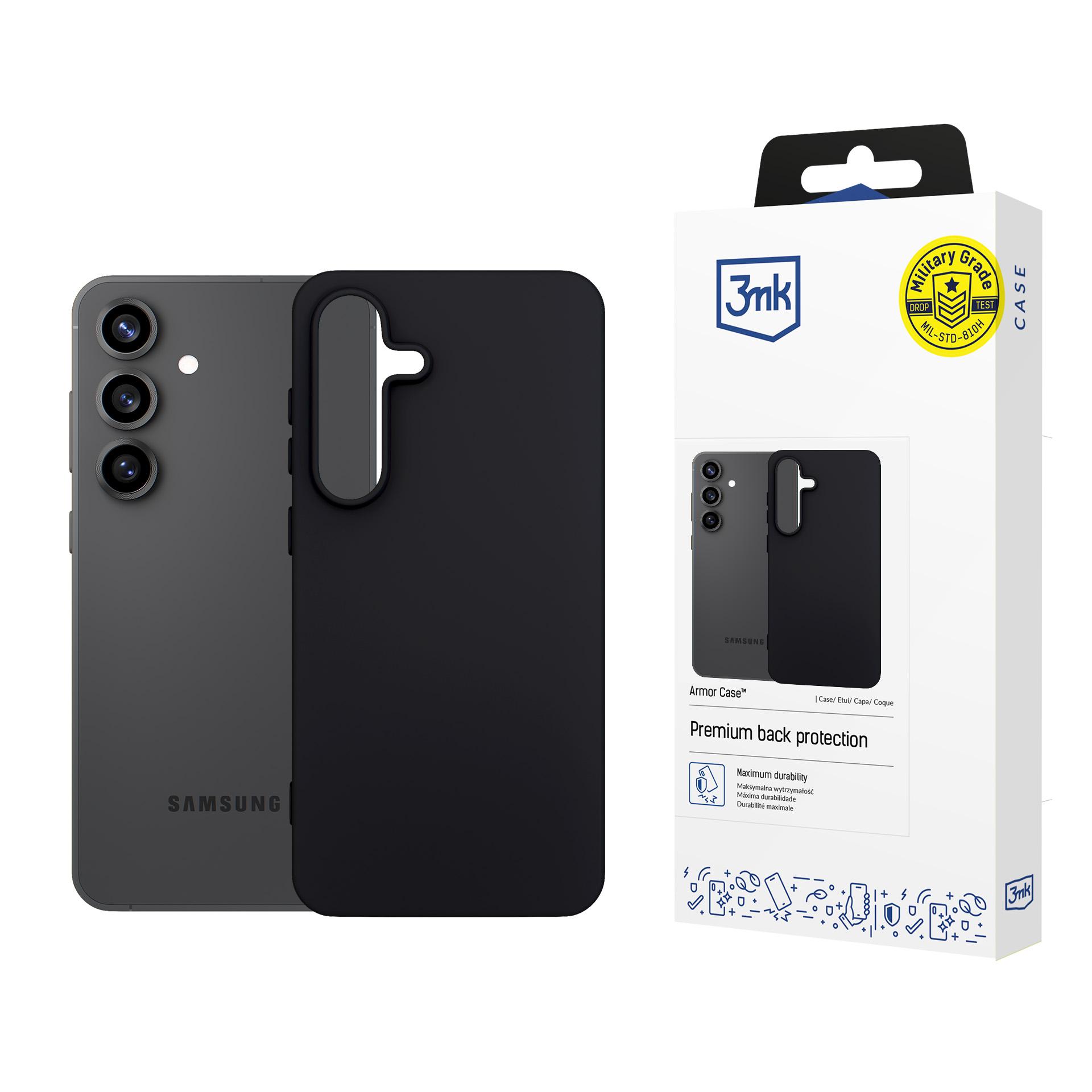 Oem Schwarz Samsung Galaxy S25 Fe - 3Mk Matthülle