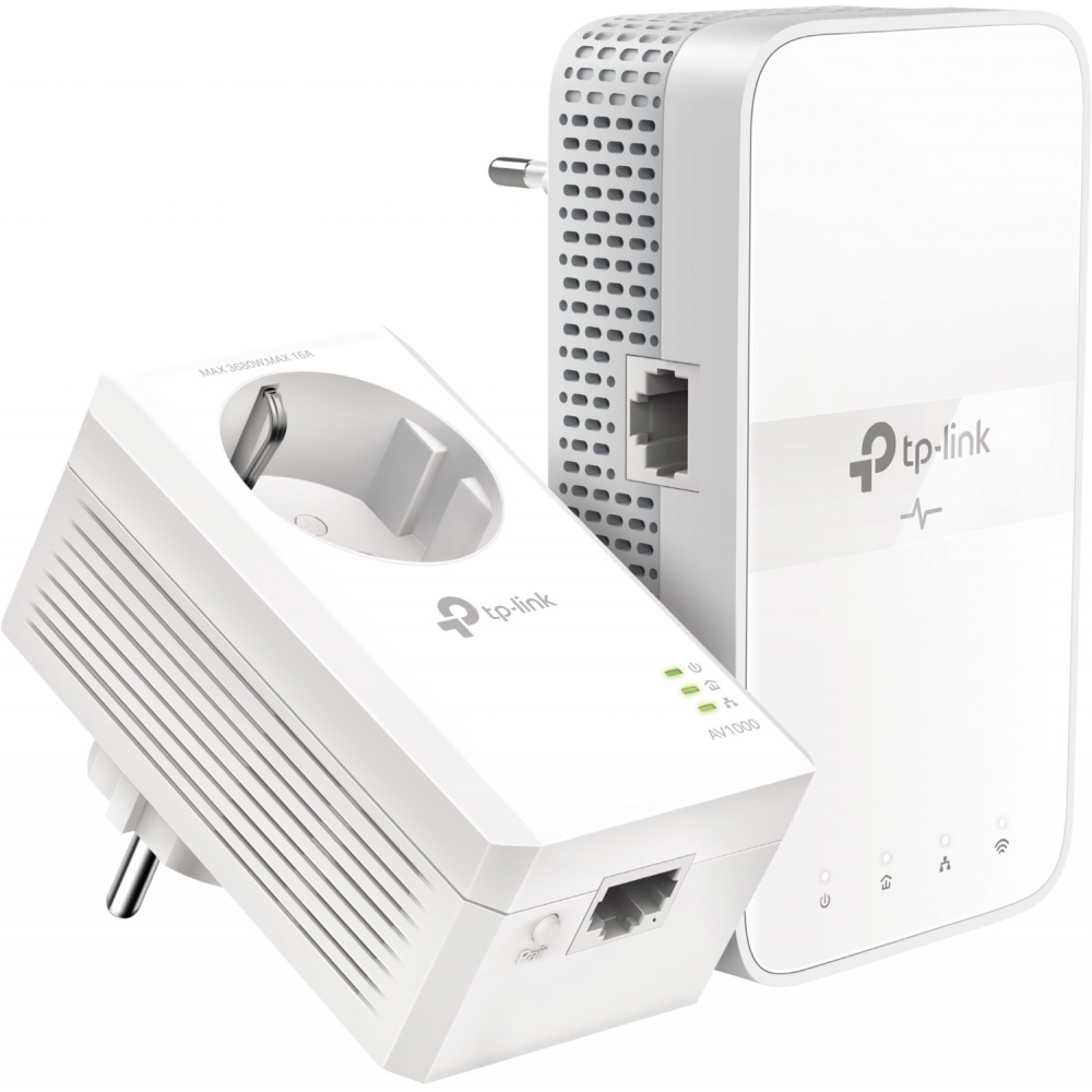TP-Link TL-WPA7619 KIT (1000 Mbit/s), Powerline, Weiss - Bild 4