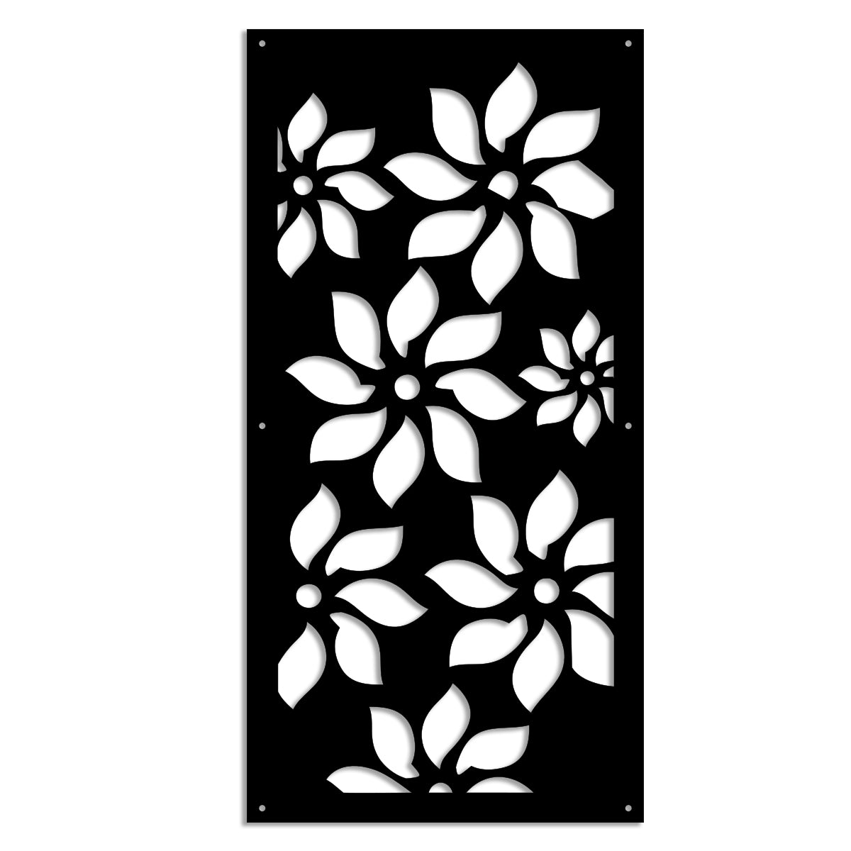Sunflowers Pannello In Pvc Traforato Parasole Misura 73x148 Cm Colo...