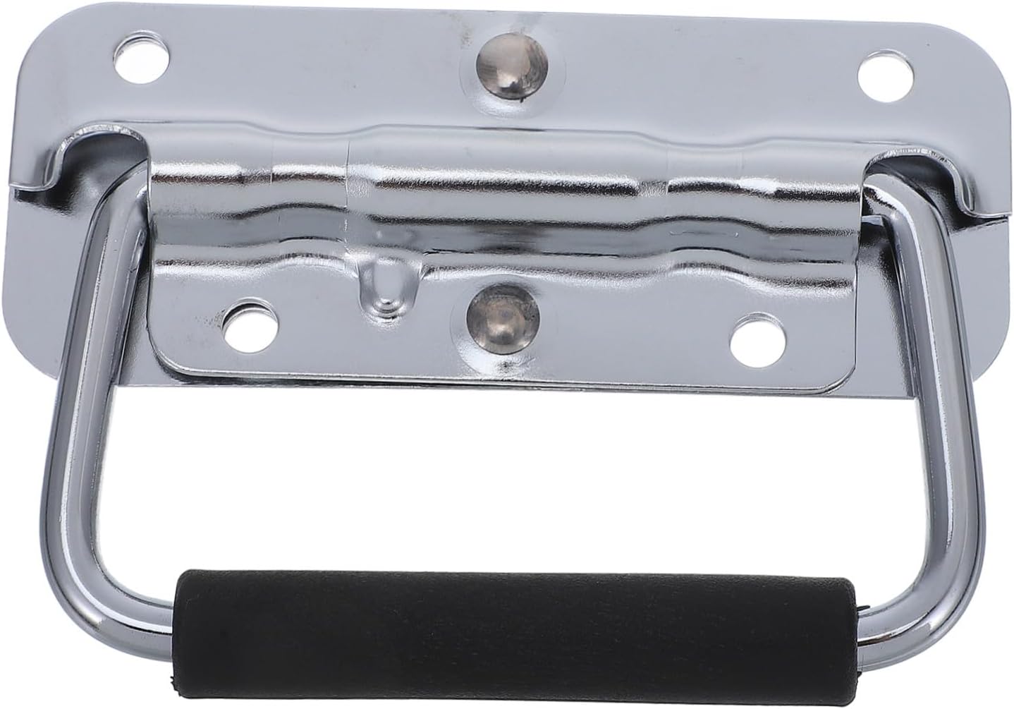 Poignée pliante pour boîte à outils en acier inoxydable, ressort, longueur réglable