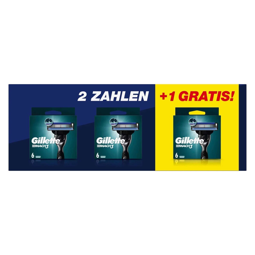 GilletteRasierklingen 'Mach3' 3x6 St Sonstige - Image 2