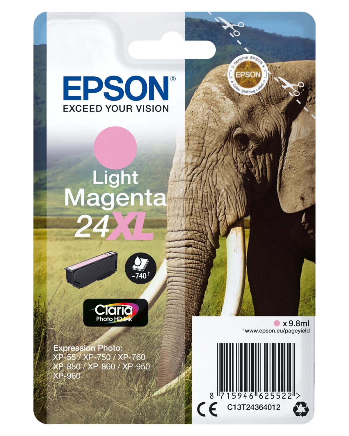 Epson 24XL - Light Magenta - Bild 4