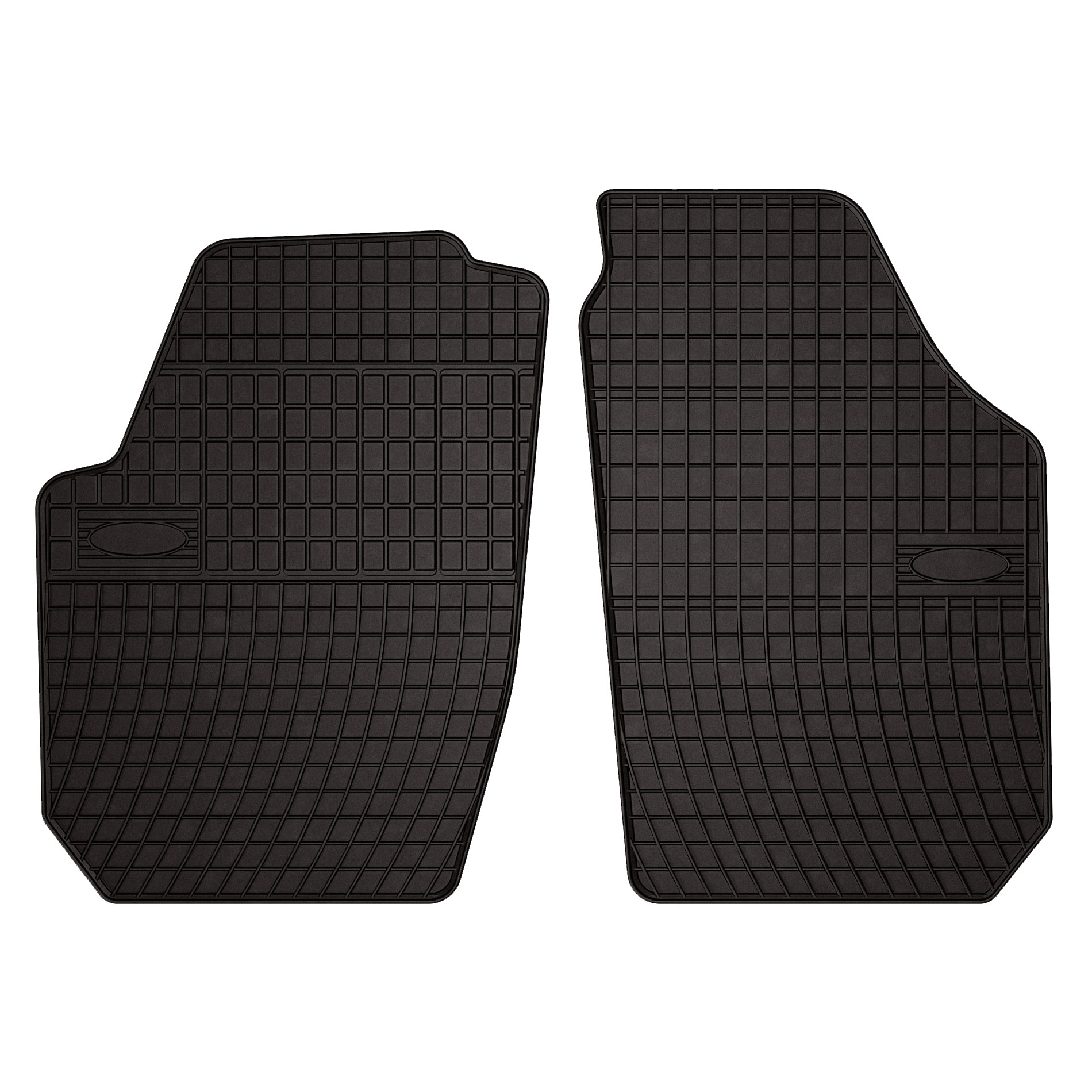 Oem Gummi-Fußmatten Für: Skoda Praktik Kombivan (2006–2015) – Schwarz, Passgenau 5904039690100