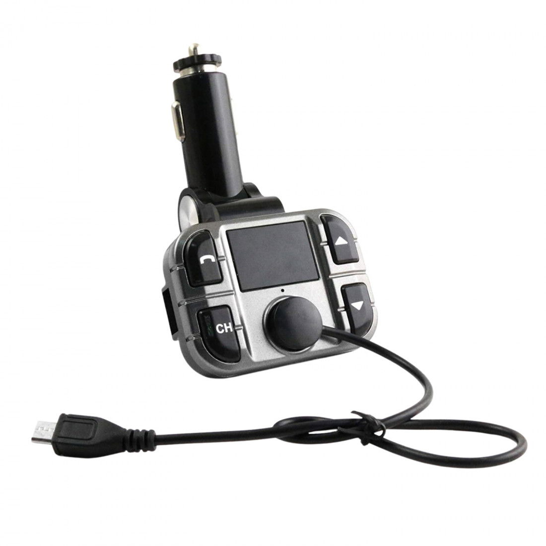 Omega Platinet Outf28 Bluetooth Fm Transmitter Mit Usb Und Micro-Sd Anschluss Led Display Freisprechfunktion - Bild 2