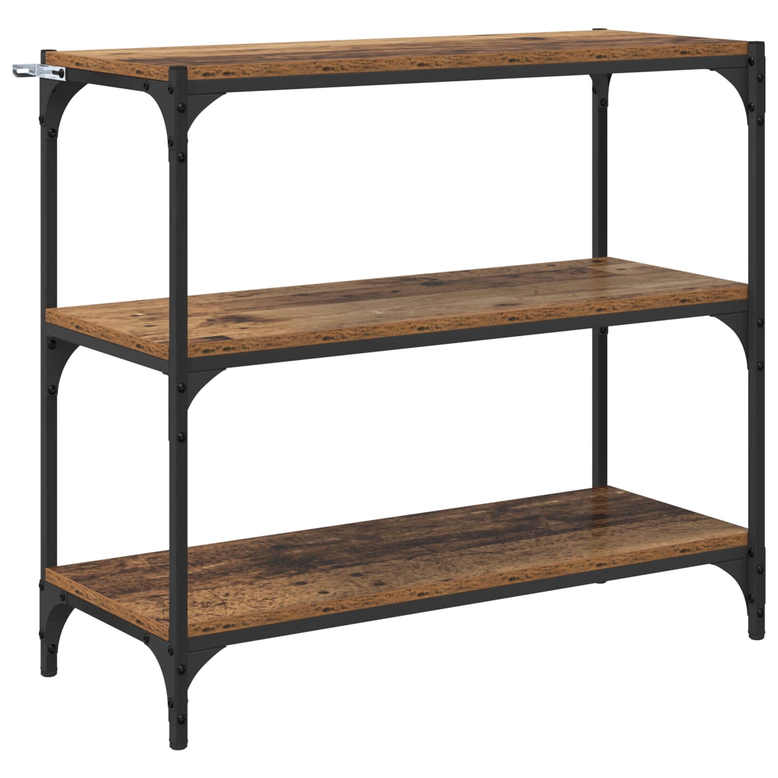 Book Cabinet Old Wood 80 X 33 X 70.5 Cm Vidaxl