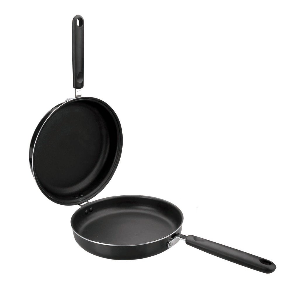 Ibili Schwarz Tortillapan, Pfanne + Kochtopf, - Bild 6