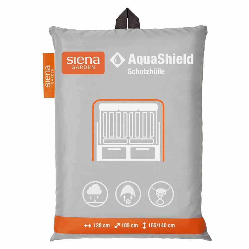 Aquashield Strandkorbhülle 128x105xh165/140 Cm Hellgrau, 100% Polyester