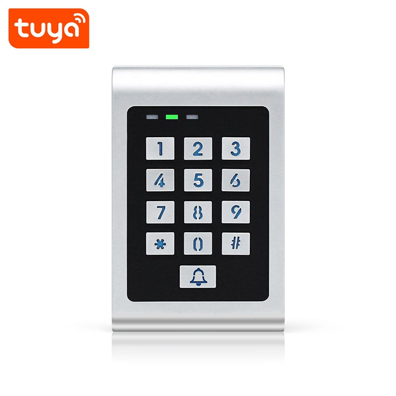 Tuya Tastiera Esterna Smart Wifi Per Controllo Accessi Ip66 Con Lettore Carte Compact