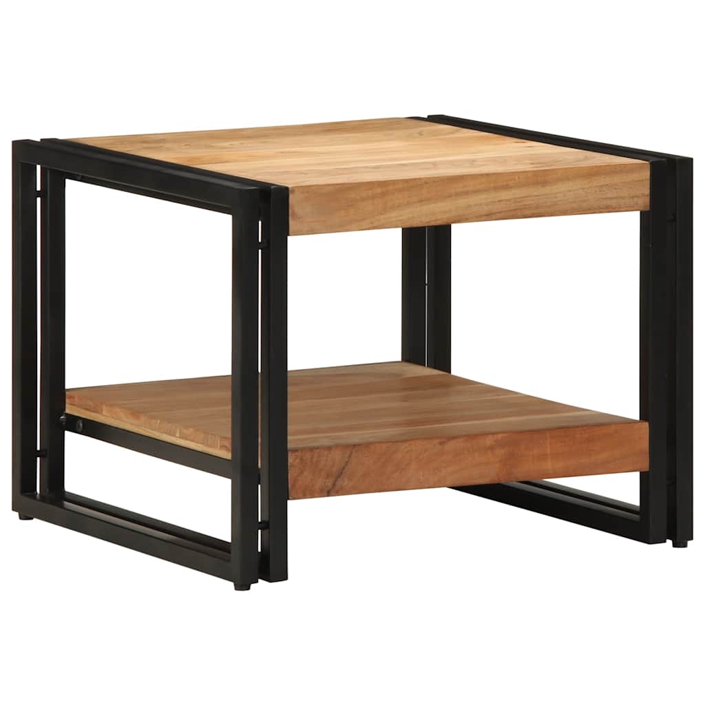Table Basse 50x50x38 Cm Bois Massif Acacia - Vidaxl