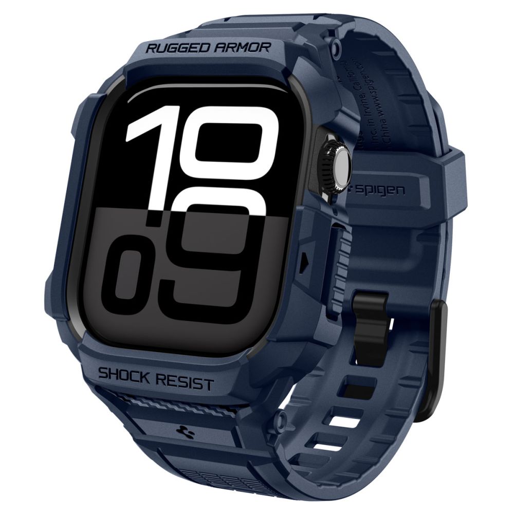 Spigen Rugged Armor Pro 2 - navy blue - Apple Watch 11 42mm - Bild 3