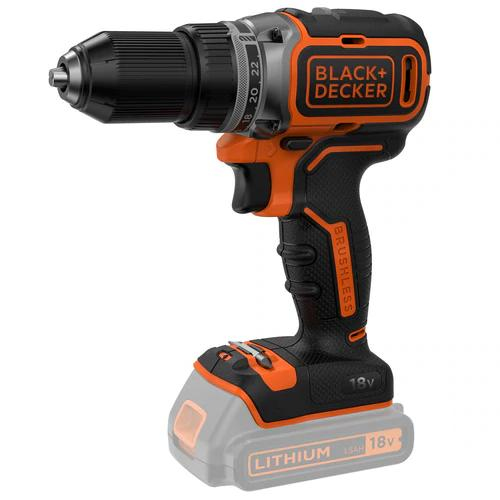 Black & Decker Orange Blackblack & Decker Bl186n 1650 Rpm Keyless Black,