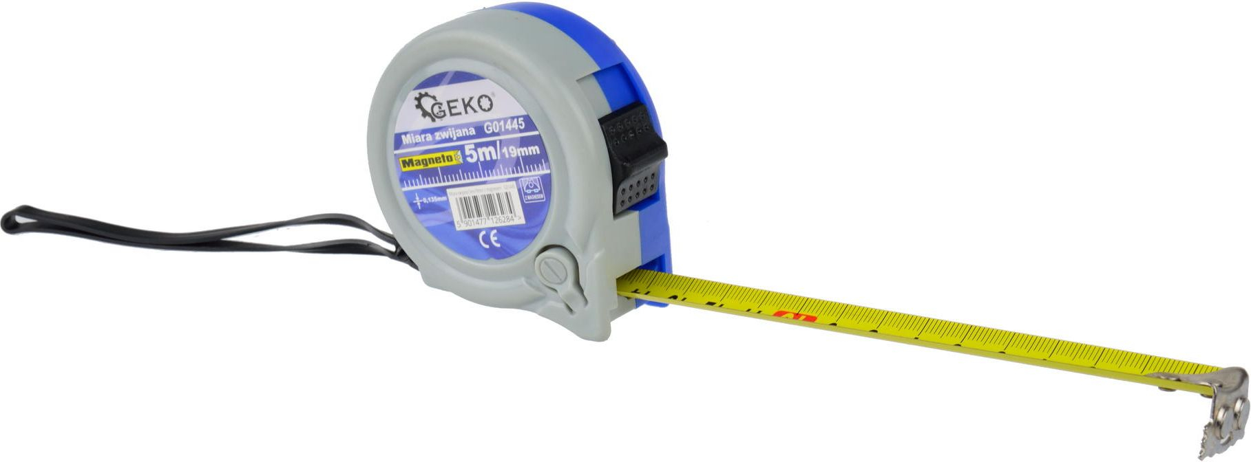 Import Maßband Geko G01445 Magnetisch 5 M 19 Mm