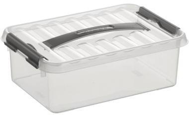 Sunware Q-line Aufbewahrungsbox - 4.0L - Kunststoff - Transparent - Bild 2