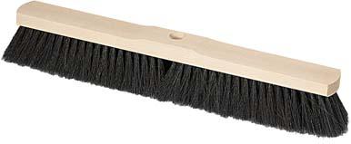 Oem Schwarz Saalbesen Holz/Roßhaar 50Cm