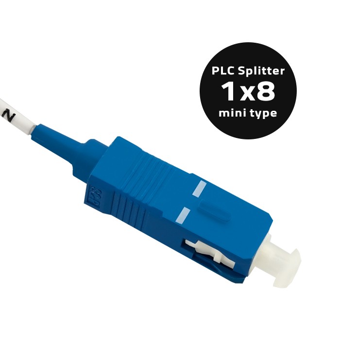 Oem Qoltec Splitter 1X8 Sc/Pc - Sc/Pc G.657a Singlemode 0,9 Mm