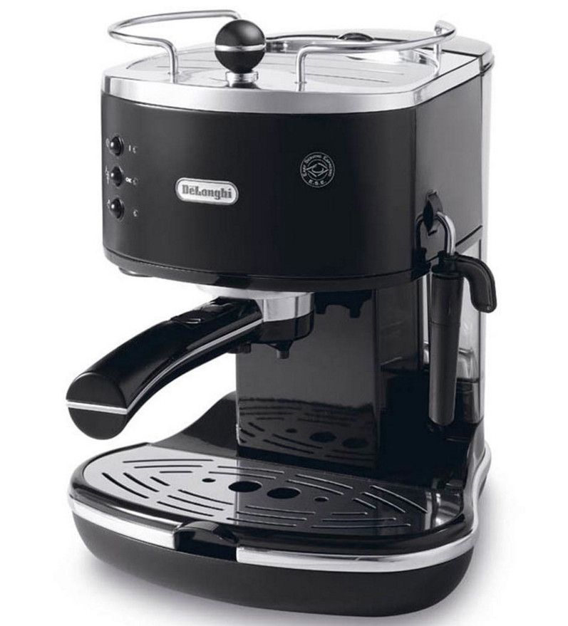De Longhi Icona ECO311.BK Black Espresso-Kaffeemaschine fr gemahlenen Kaffee un - Bild 4