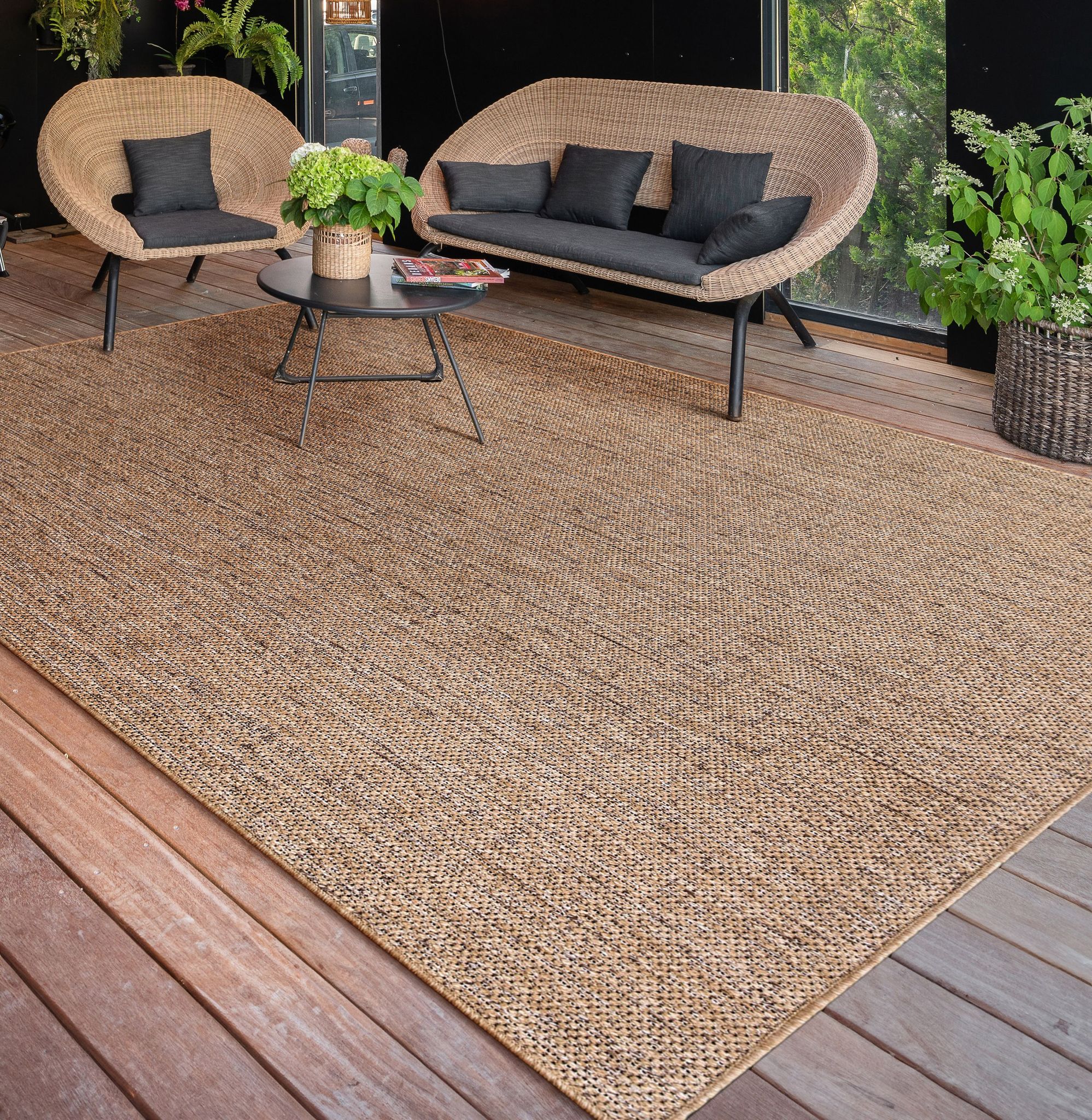 Paco Home – Tapis Extérieur Lavable En Machine 160x220 Cm – 100%
