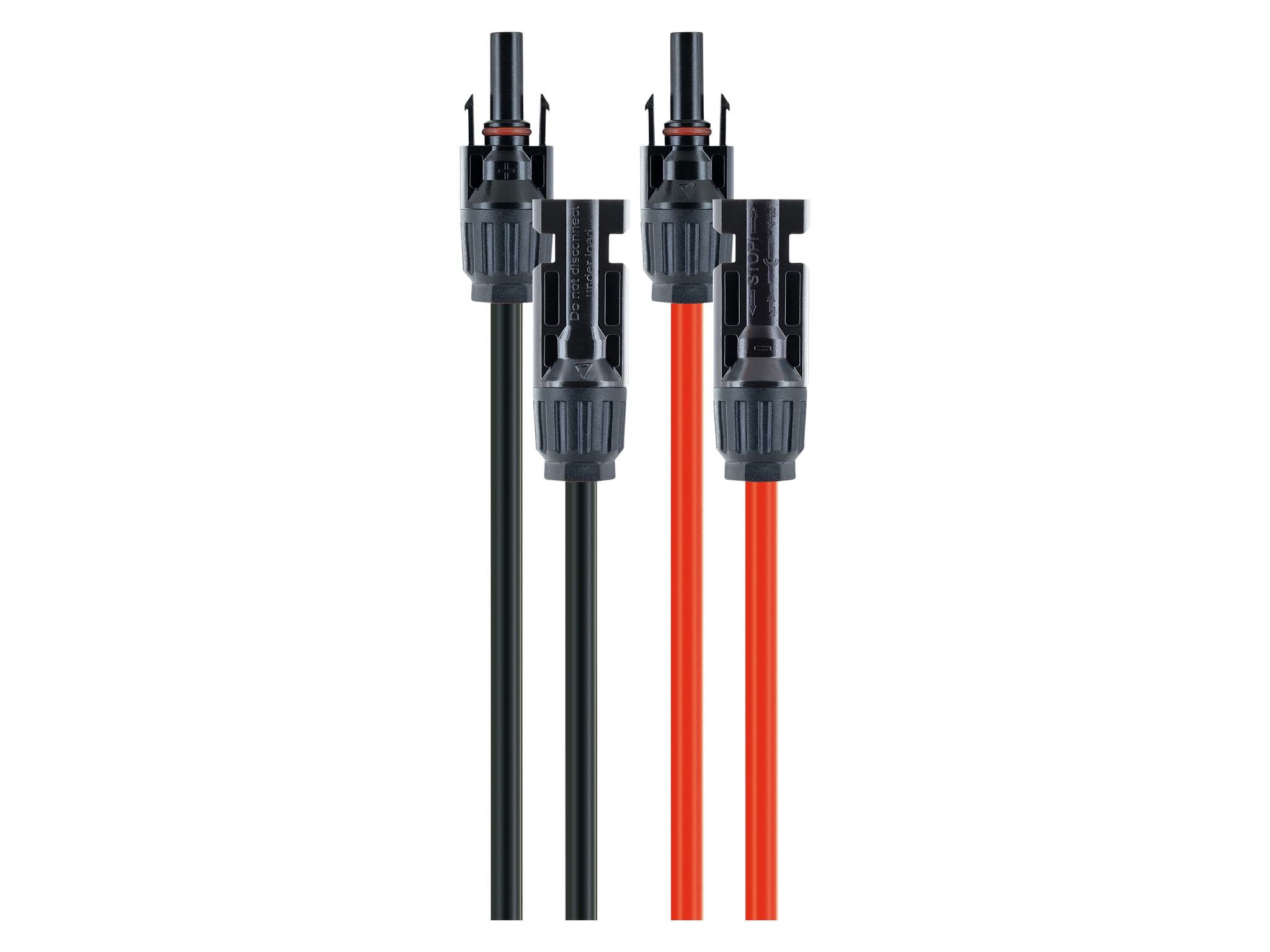 SCHWAIGER Kabel »SOMC4200«, Solarkabel, Verlängerung, 2 m - rot - Image 5