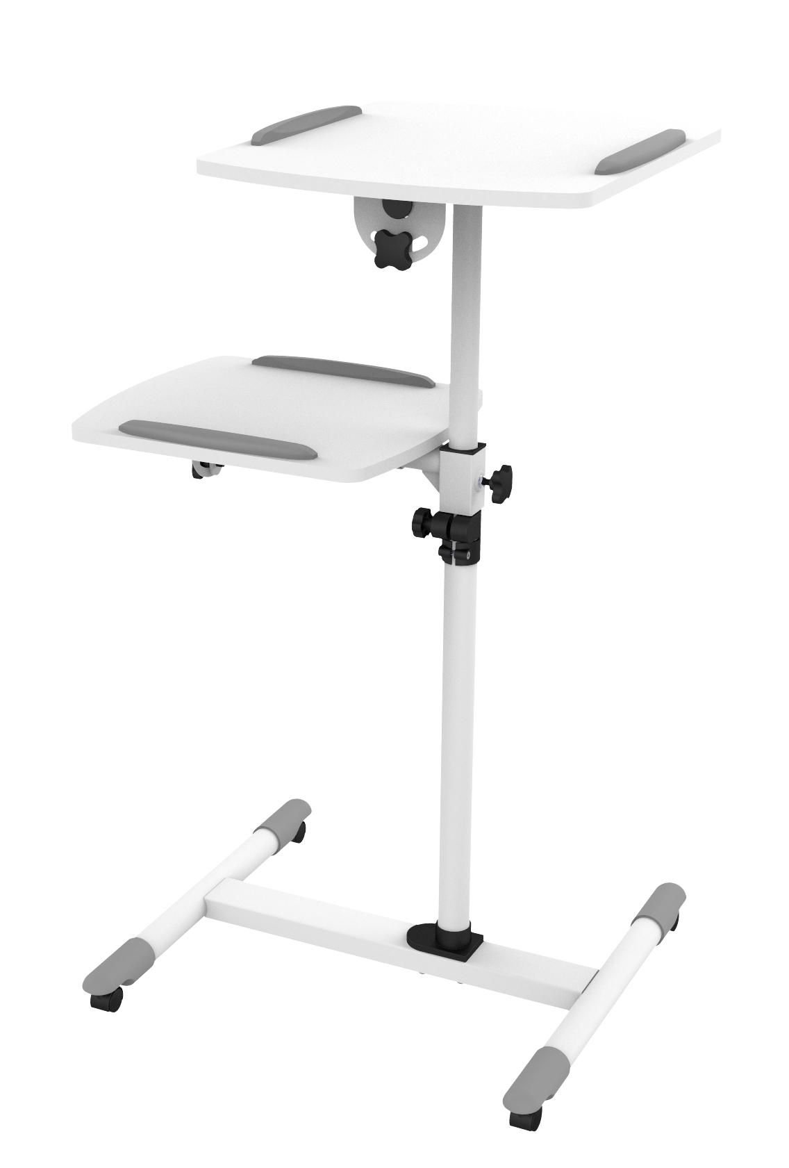 Vivolink Projector cart white (Boden), Beamer Halterung, Weiss - Bild 4