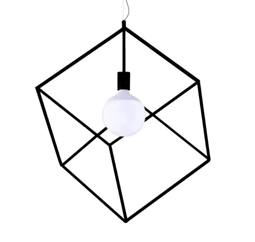 Sospensione Perenz Cube 1xe27 Max 40w Nero 6693n