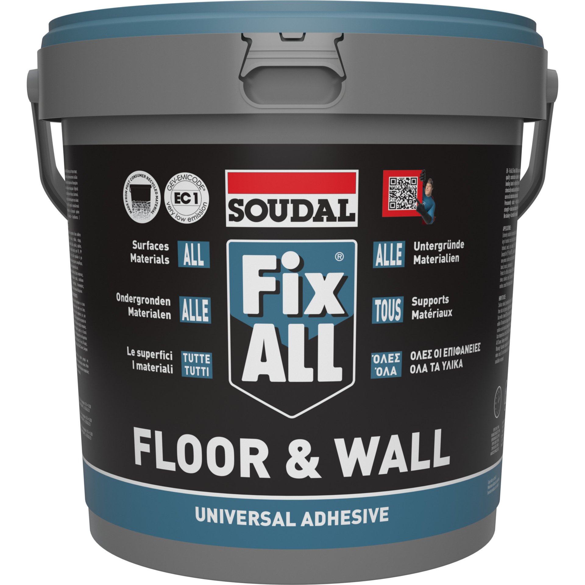 Soudal Flächenklebstoff Fix All Floor & Wall 4 kg - Image 2