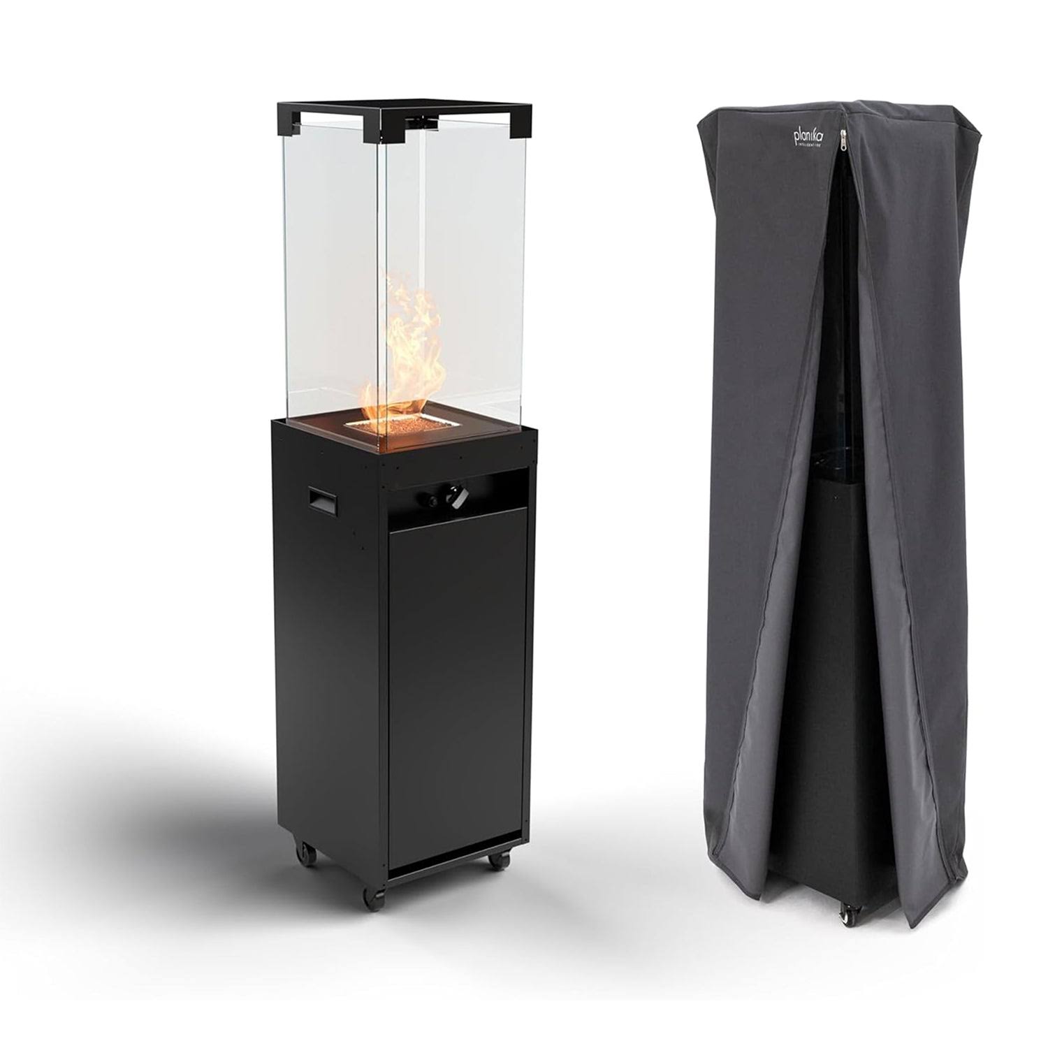 Maestro Ferretero Calefactor de Gas Exterior Faro Hasta 8 kW Portátil